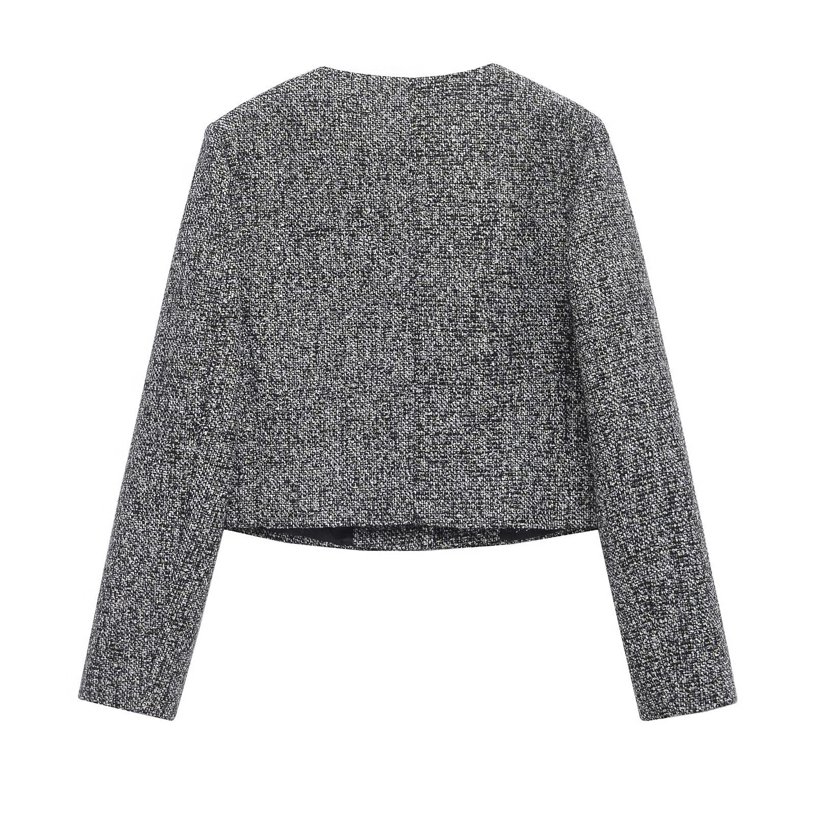 GR | Textured little Chanel-style jacket 