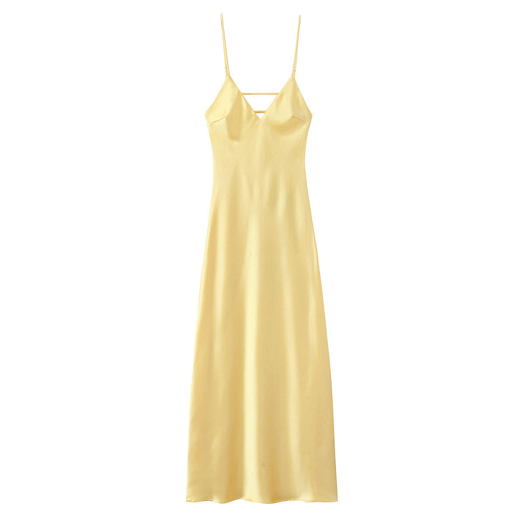 GR | Glamouröses Midi Sling Langkleid