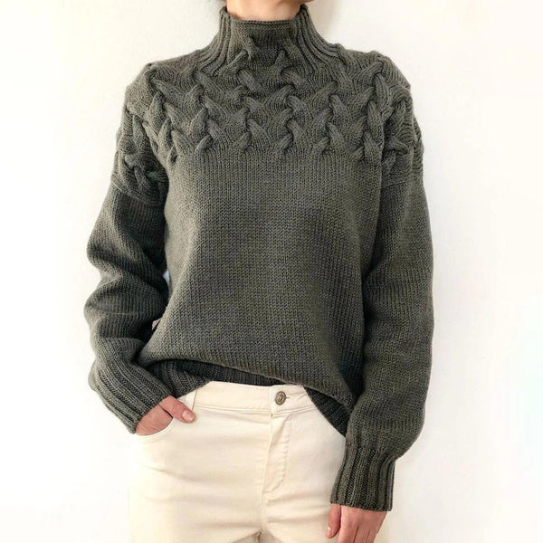 GR | Eleganter Rollkragenpullover