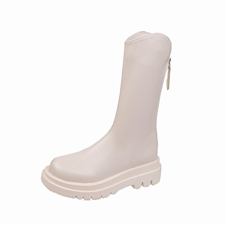 Women's rubber boots with non-slip sole and high shaft, size GR