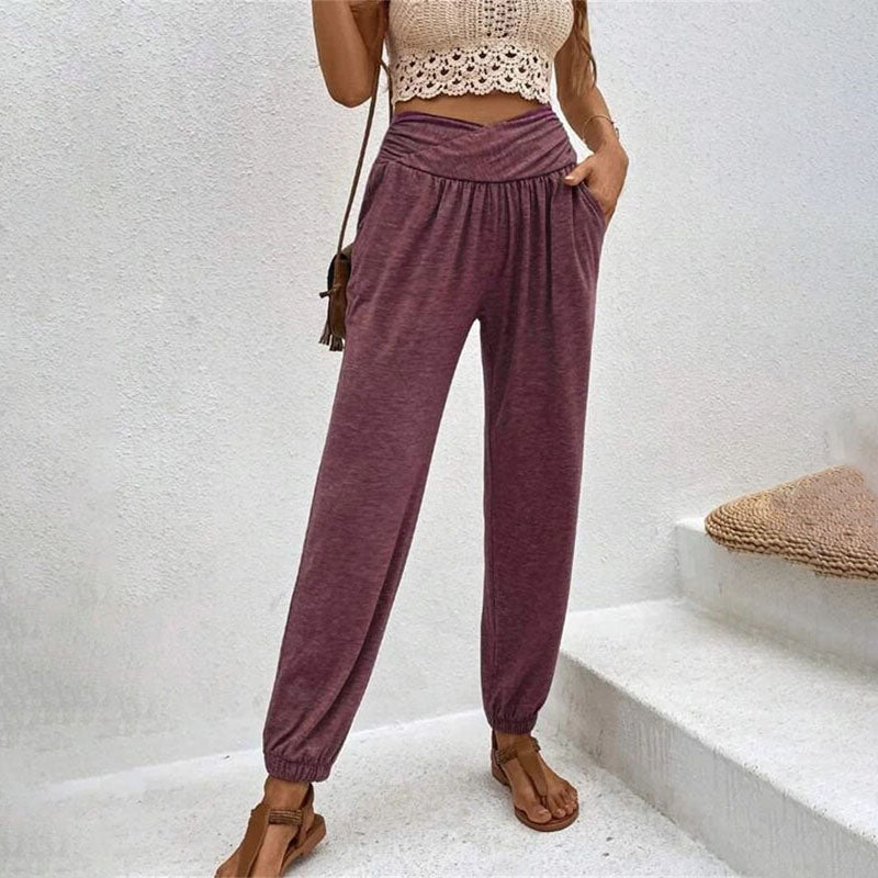 GR – Plain casual trousers
