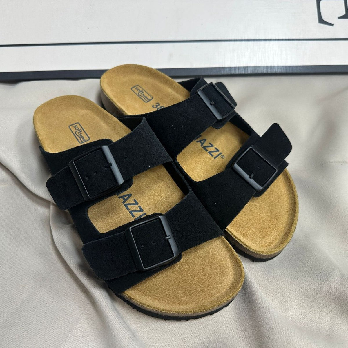 GR - Orthopedic sandals with cork footbed