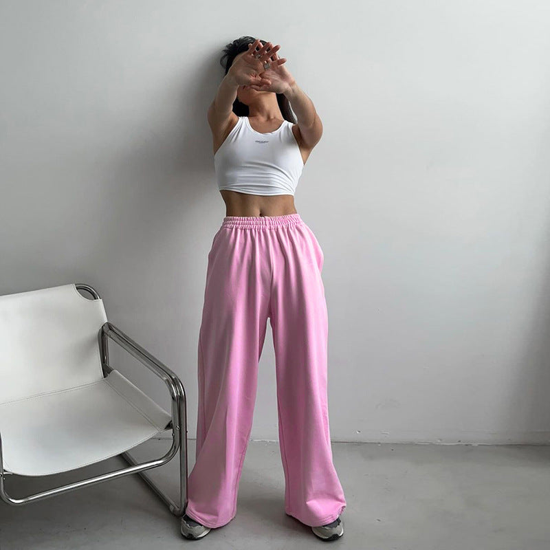 Damen lässige weite Sweatpants GR