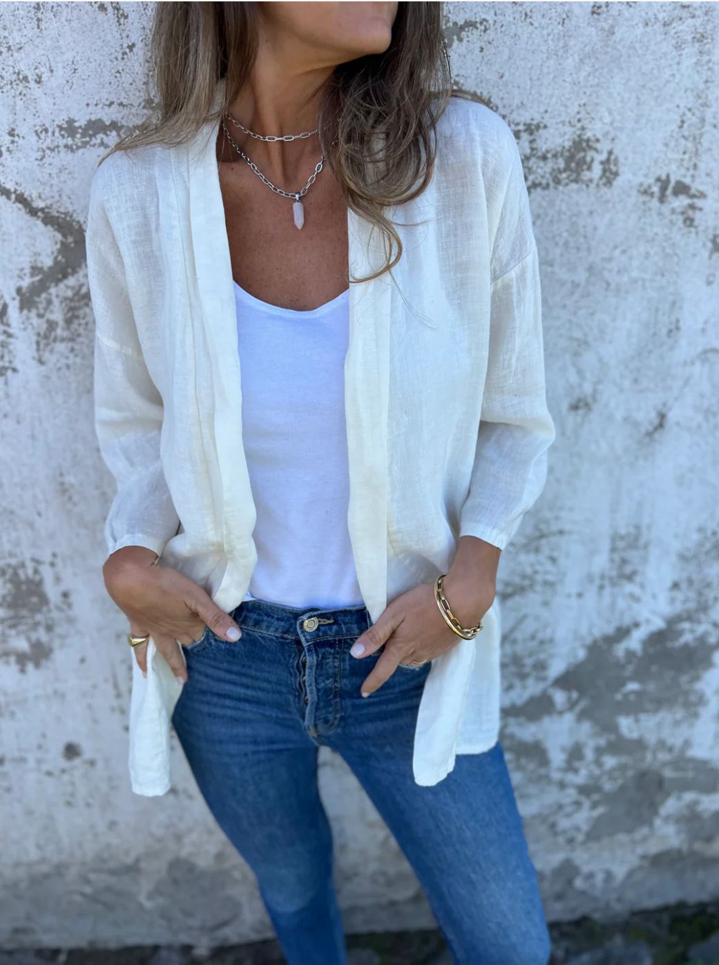 Women's casual summer jacket size