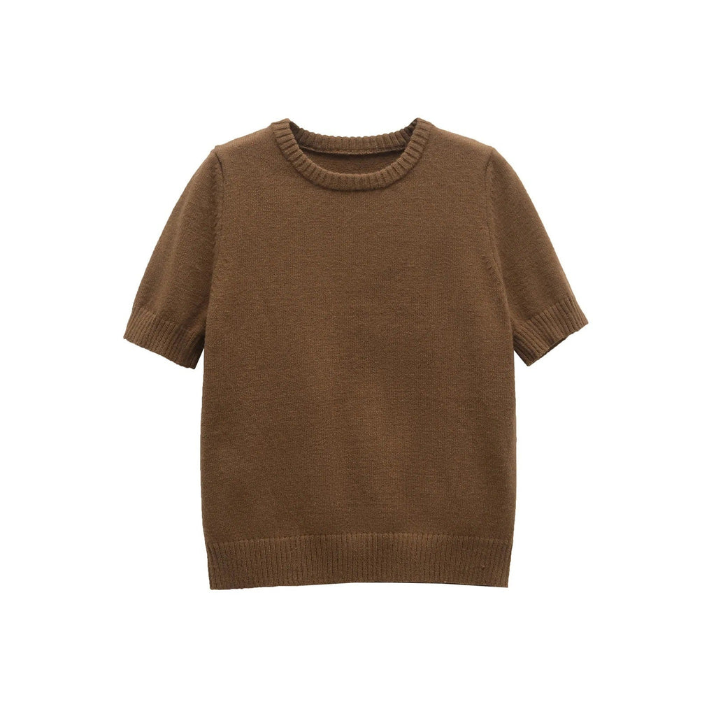 Damen Kurzarmpullover GR