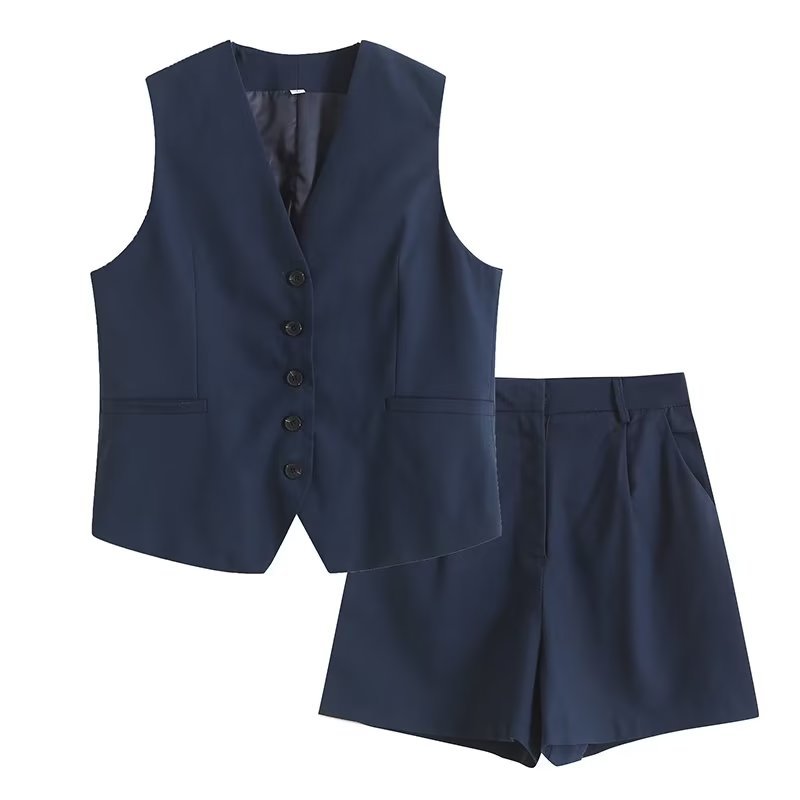 GR | Loose Vest Shorts Set