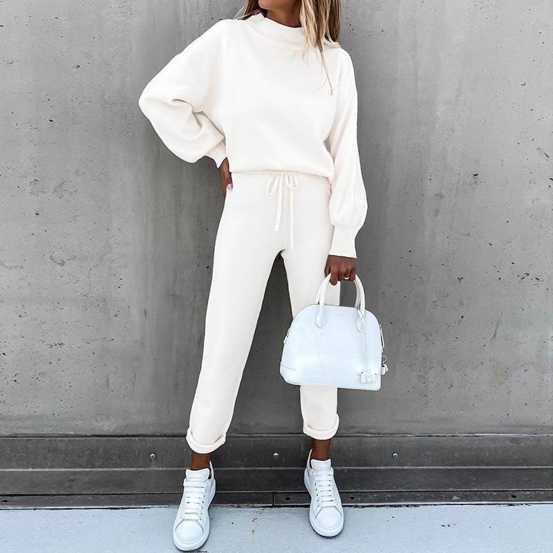GR | Lace-up trousers two-piece set 