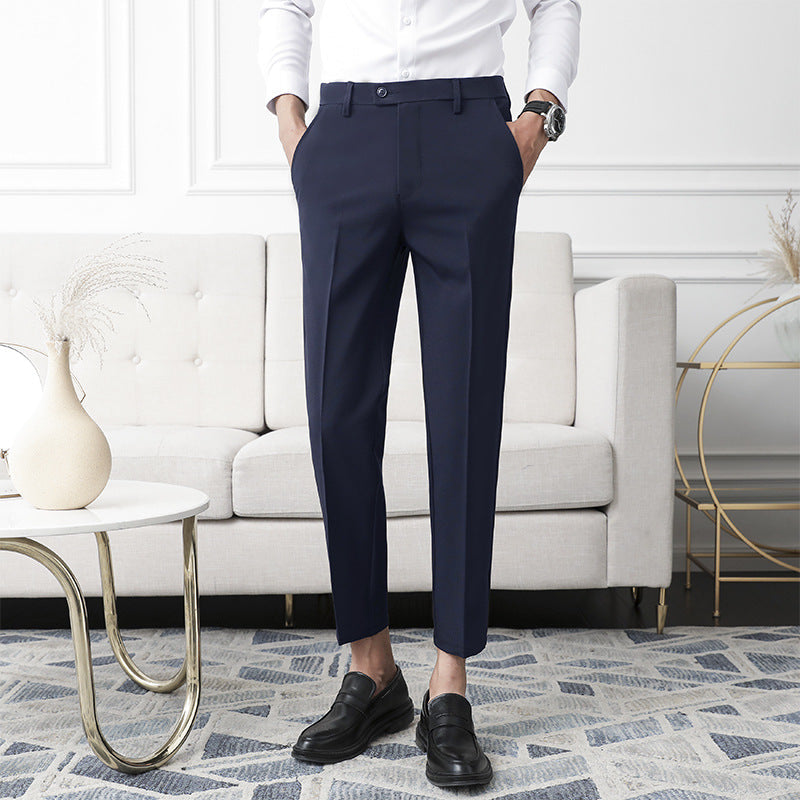GR | Klassische Slim Fit Hosen Für Männer