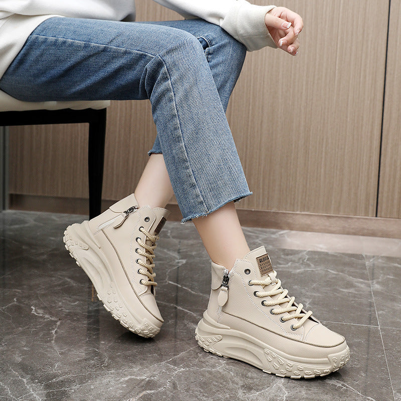 GR | Casual platform ankle sneakers