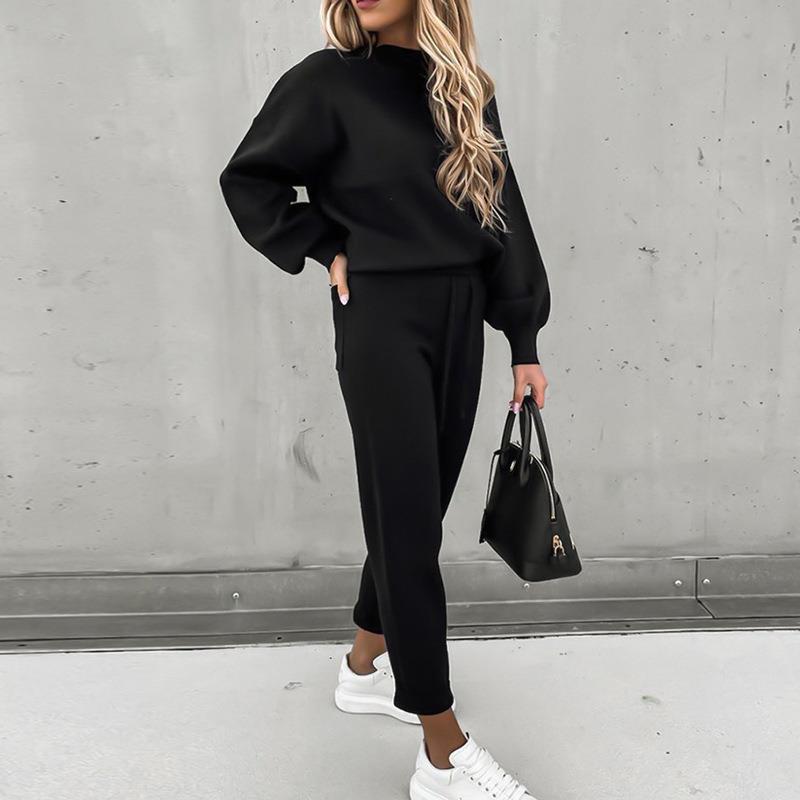 GR | Lace-up trousers two-piece set 