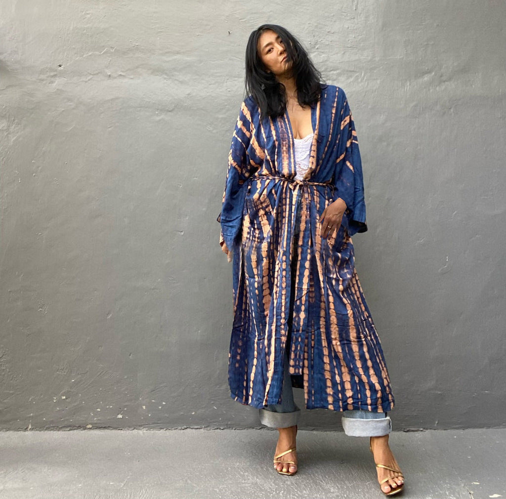 Damen Kaftan Kleid GR