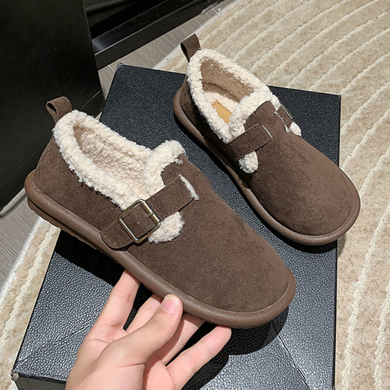 GR | Warm and Comfortable Flat Shoes