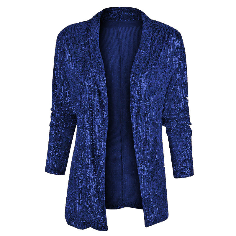 Women's Glamorous Sequin Blazer SIZE