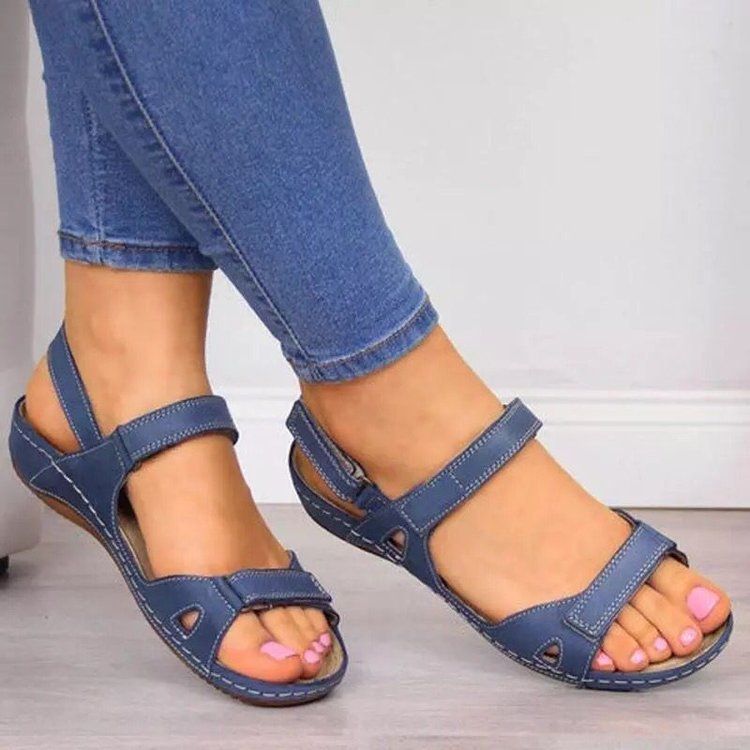 Women's Comfortable Sporty Sandals with Adjustable Straps, Size