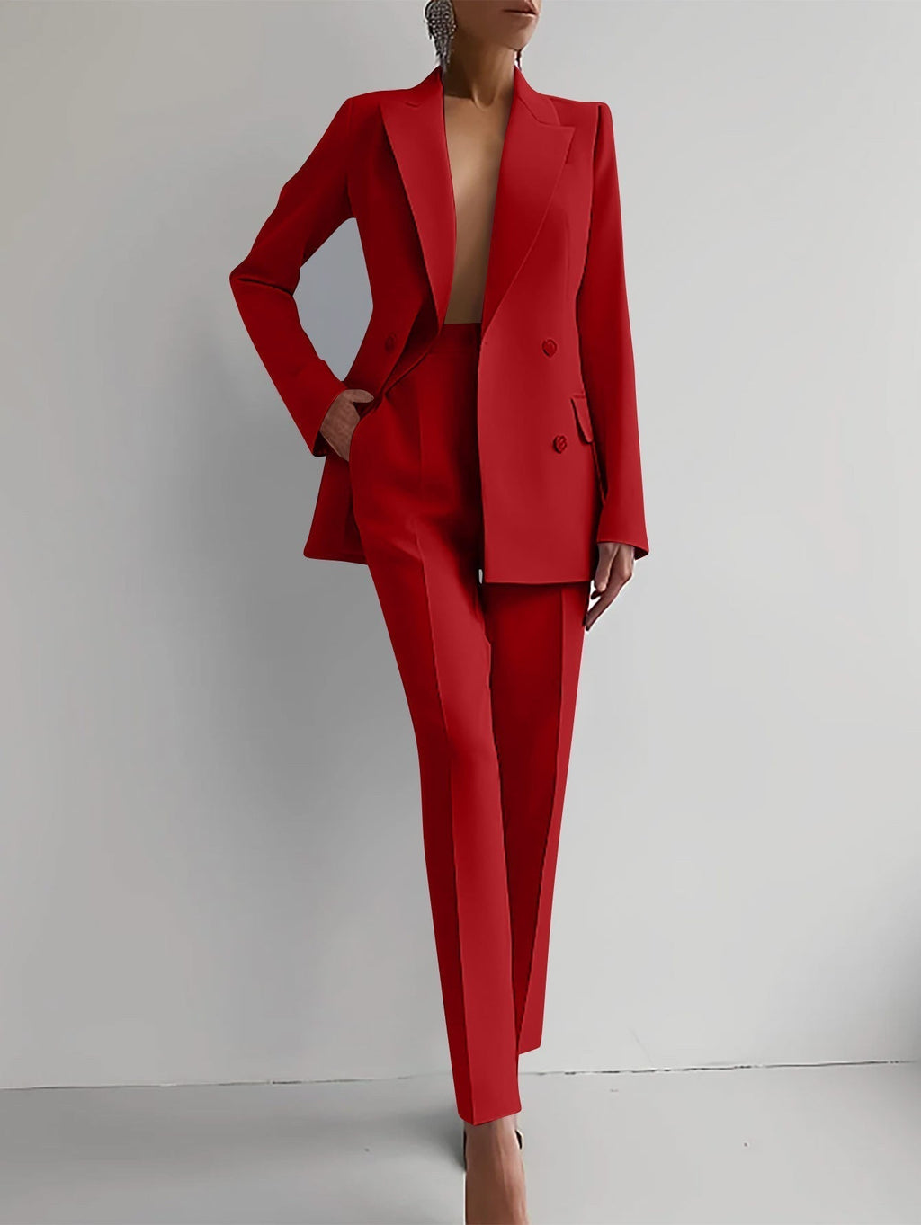 GR | Elegant Blazer and Trousers Set