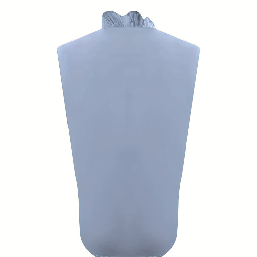 Women's blouse with elegant ruffle detail and timeless cut, size S