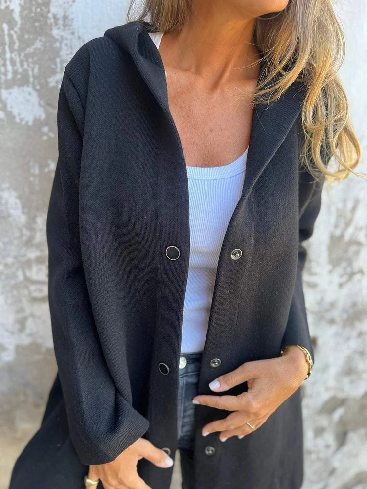GR | Casual hooded zip-up jacket 