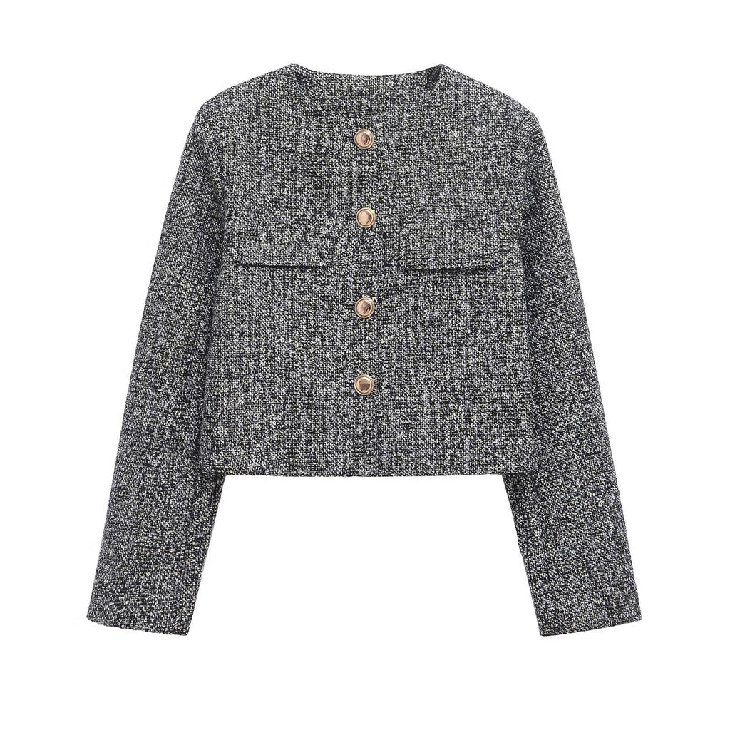 GR | Textured little Chanel-style jacket 