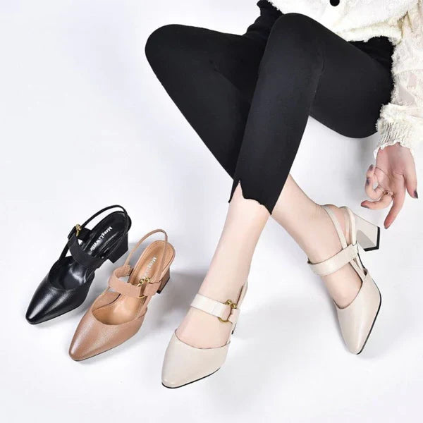 GR | Orthopedic sandals with heels