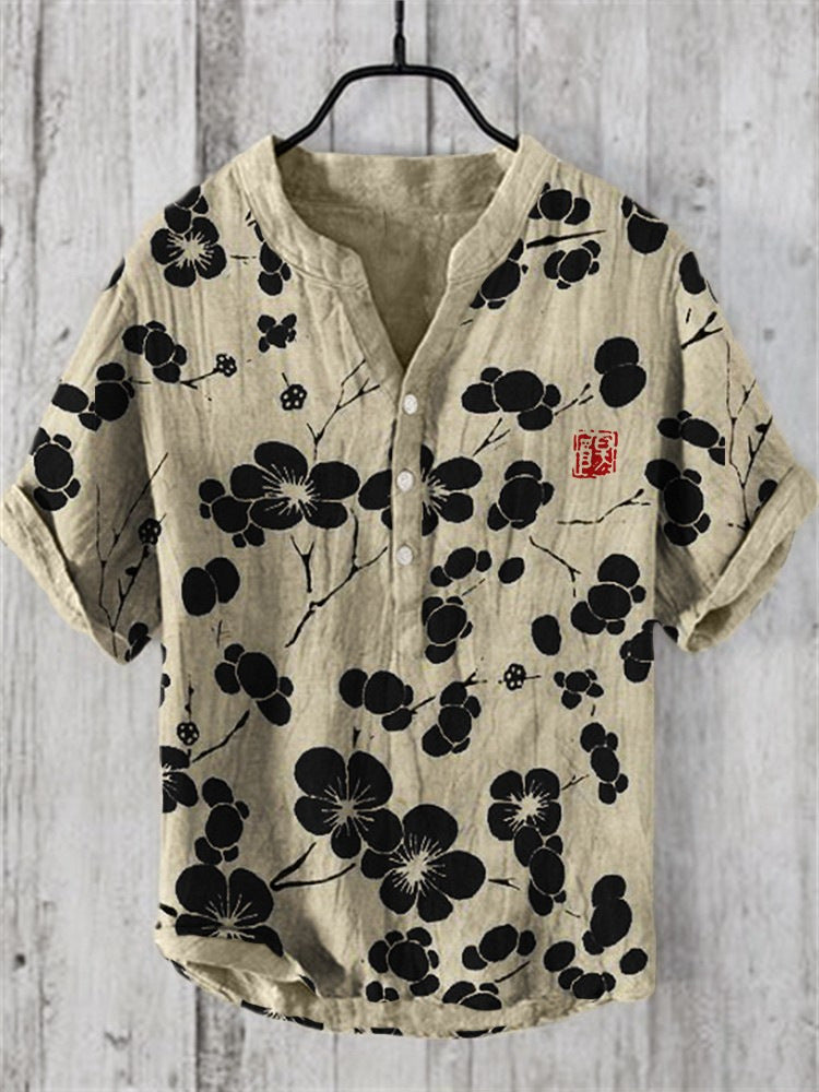 GR | Japanese shirt made of linen blend