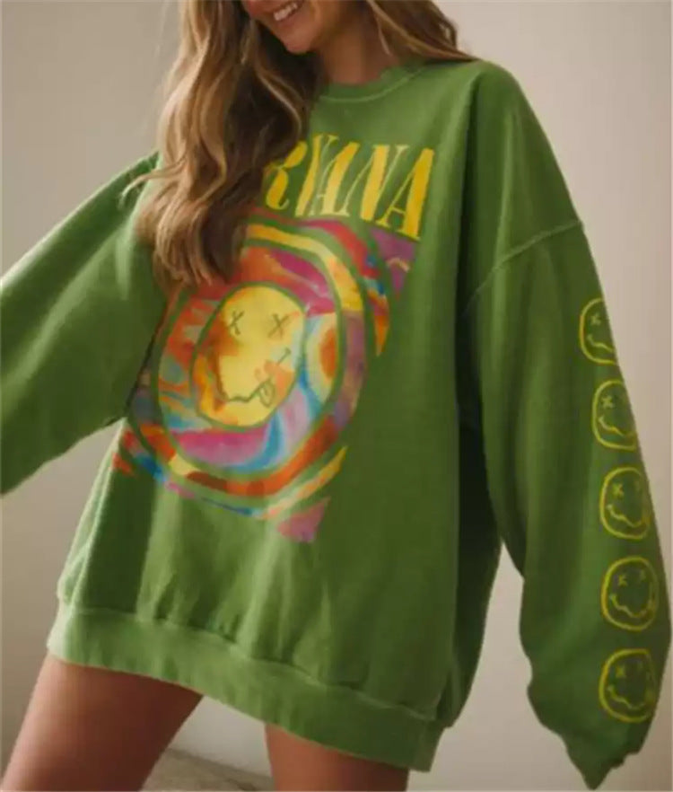GR | Simple and trendy long-sleeved sweater
