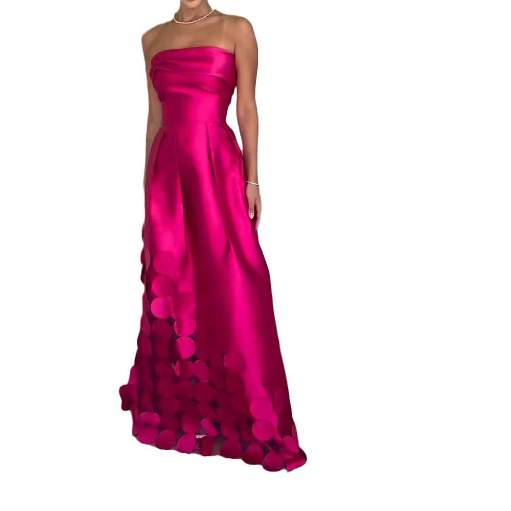 Damen Abendkleid mit aufregendem schichten Design und raffinierten Details GR