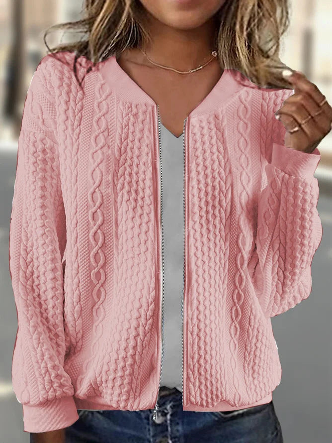 GR | Stilvolles Einfaches Damen Strickjacke