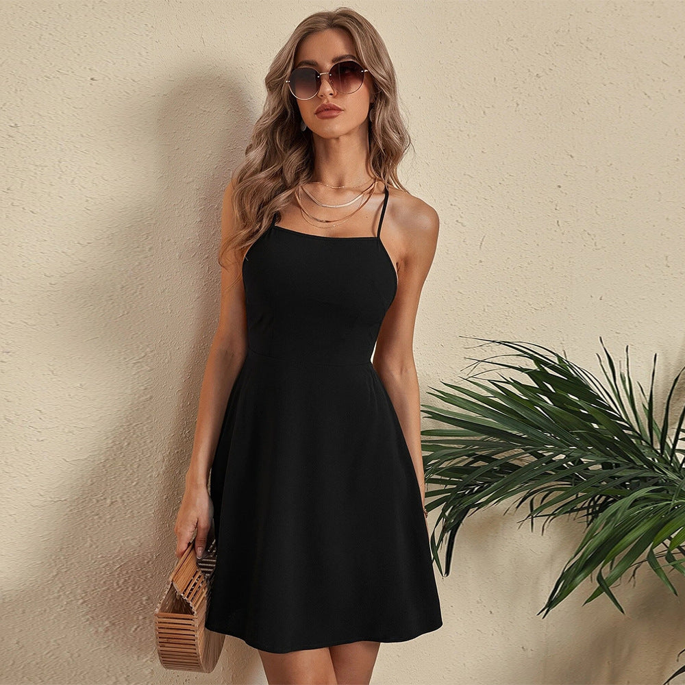 GR | Trägerloses Rückwärts-Bindekleid vielseitig