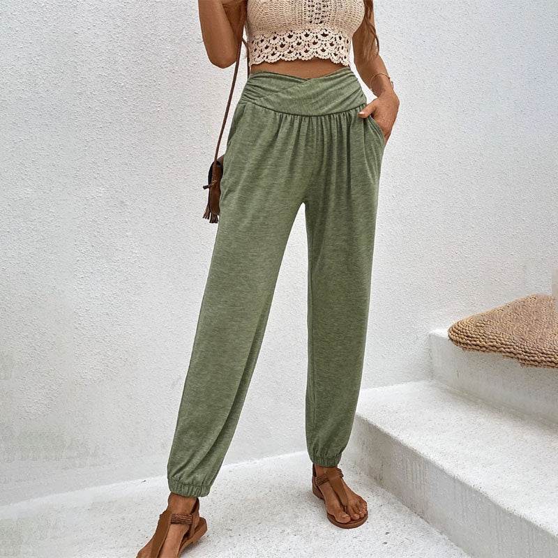 GR – Plain casual trousers