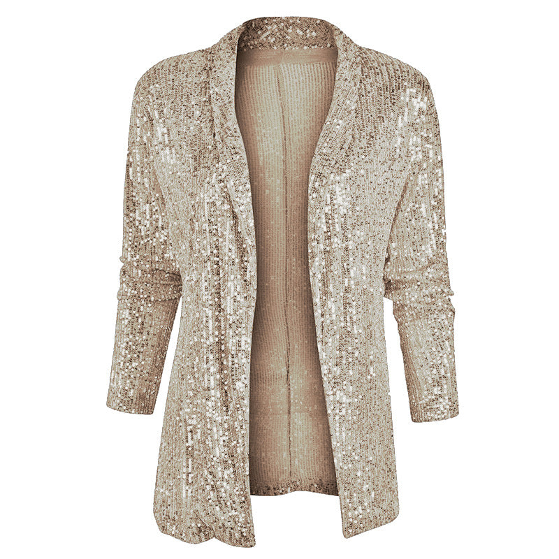 Women's Glamorous Sequin Blazer SIZE