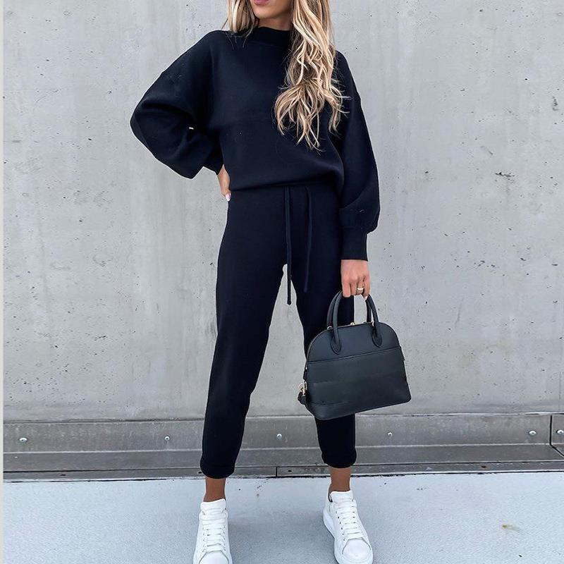 GR | Lace-up trousers two-piece set 