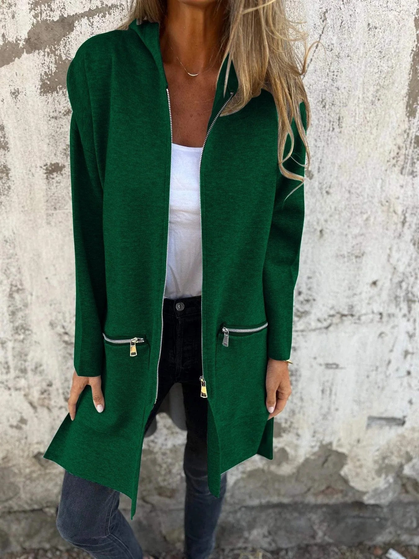 GR | Reißverschluss-Hoodie-Jacke-Set