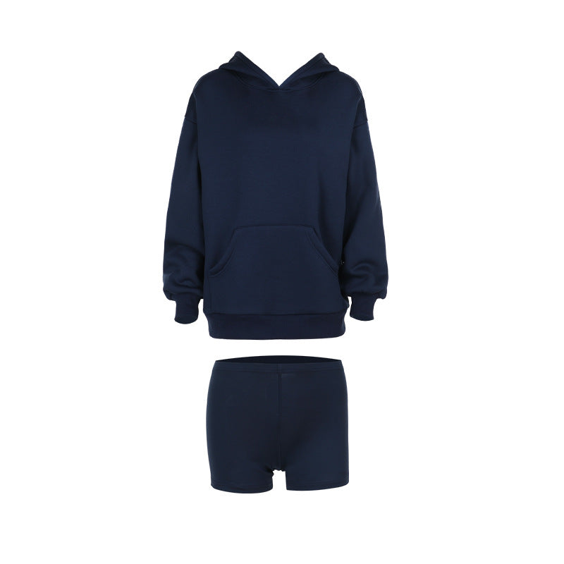 Damen Hoodie mit gemütlichem Schnitt und praktischer Kängurutasche GR