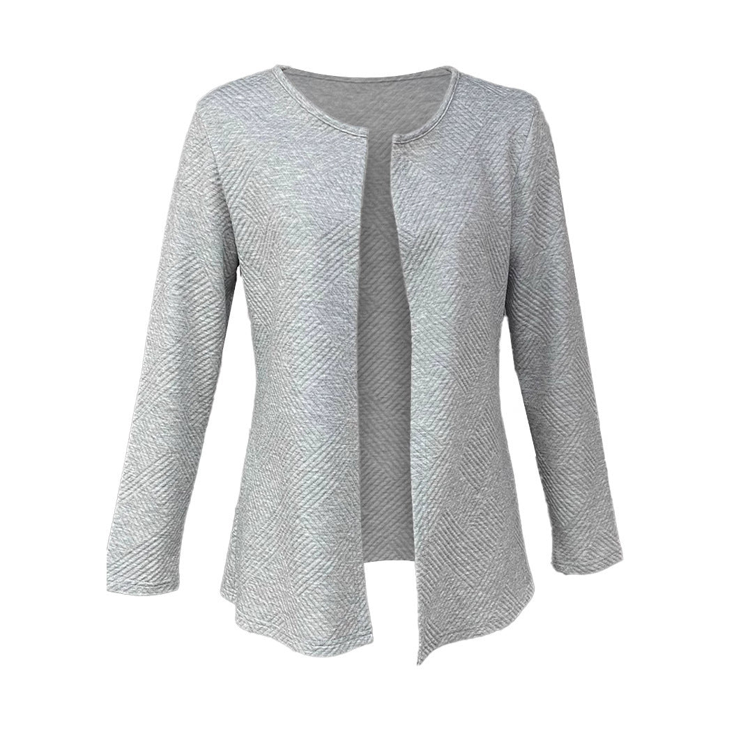 Women's slim-fit cardigan – Minimalist & elegant commuter style