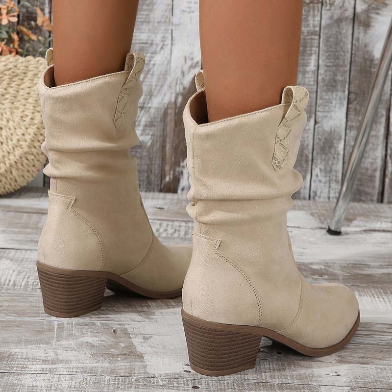 GR | Vintage Boots with Chunky Heel