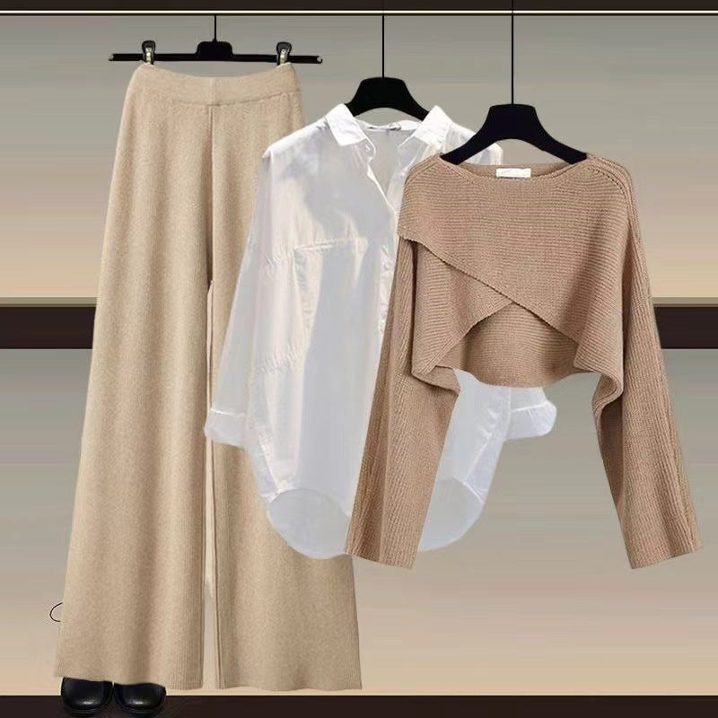 GR | Comfortable three-piece long-sleeved set