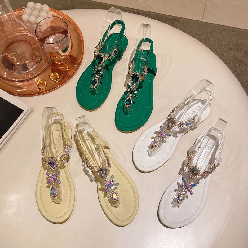 GR | Glittering Sandals with Rhinestones