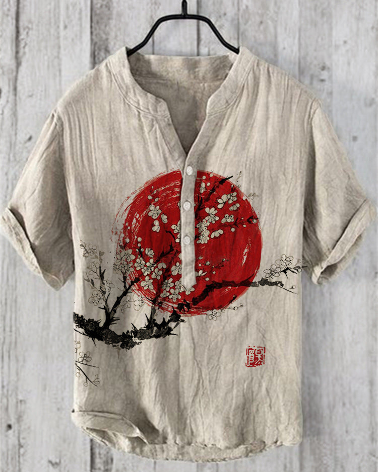 GR | Japanese shirt made of linen blend