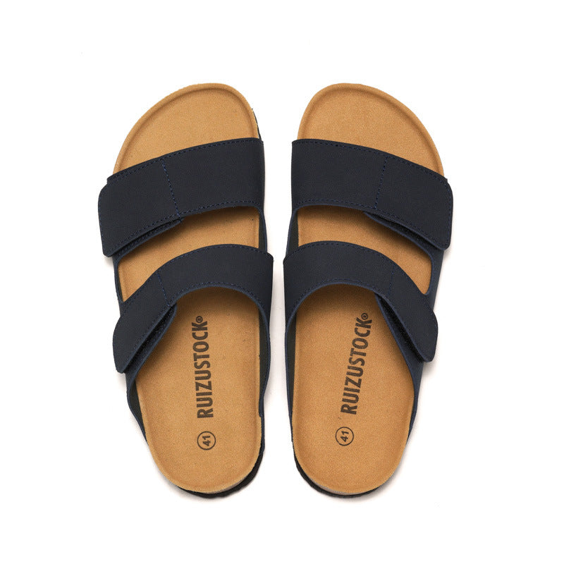 GR | Orthopedic sandals with buckle closure