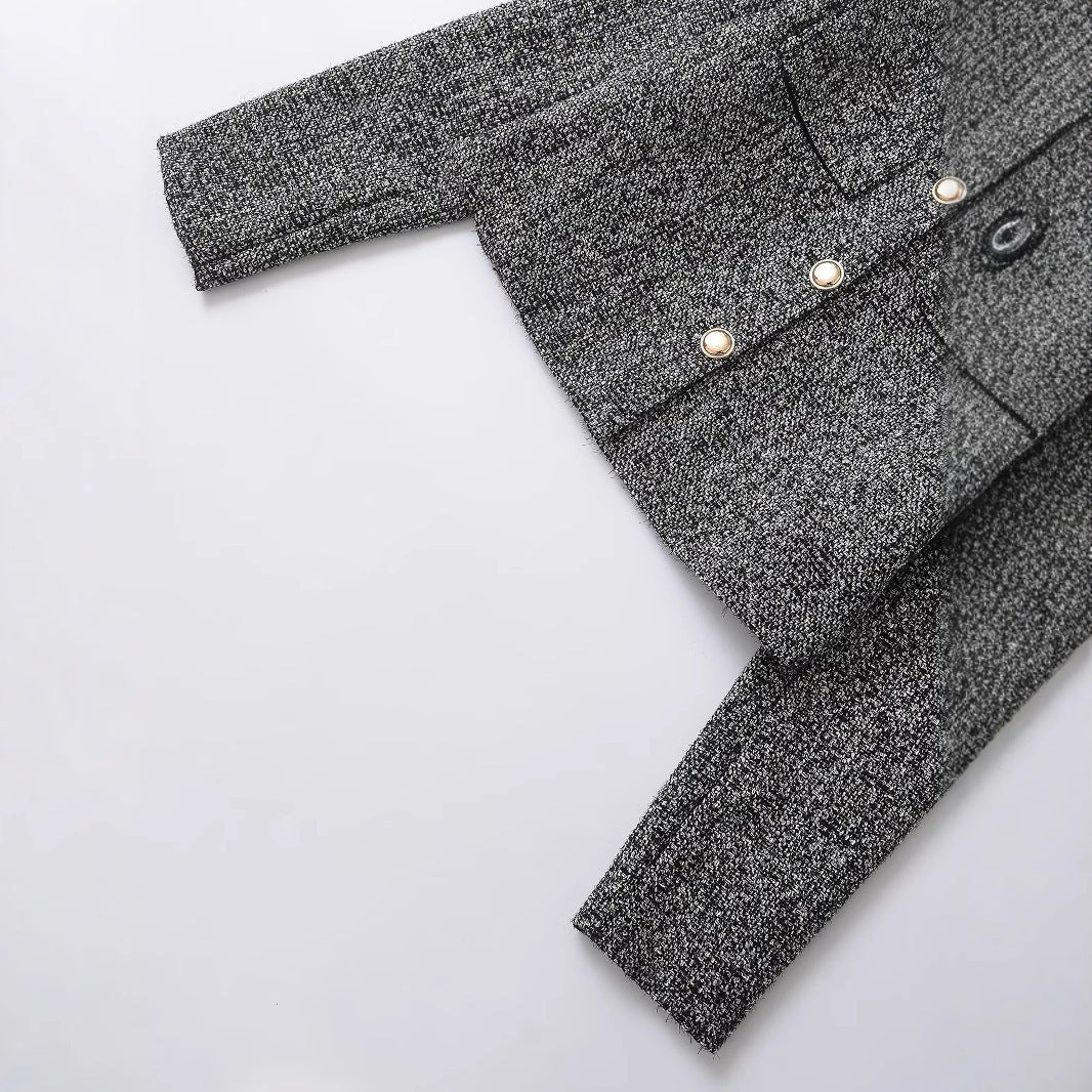 GR | Textured little Chanel-style jacket 