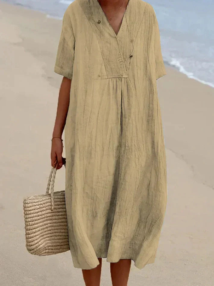 GR | Cotton-linen dress