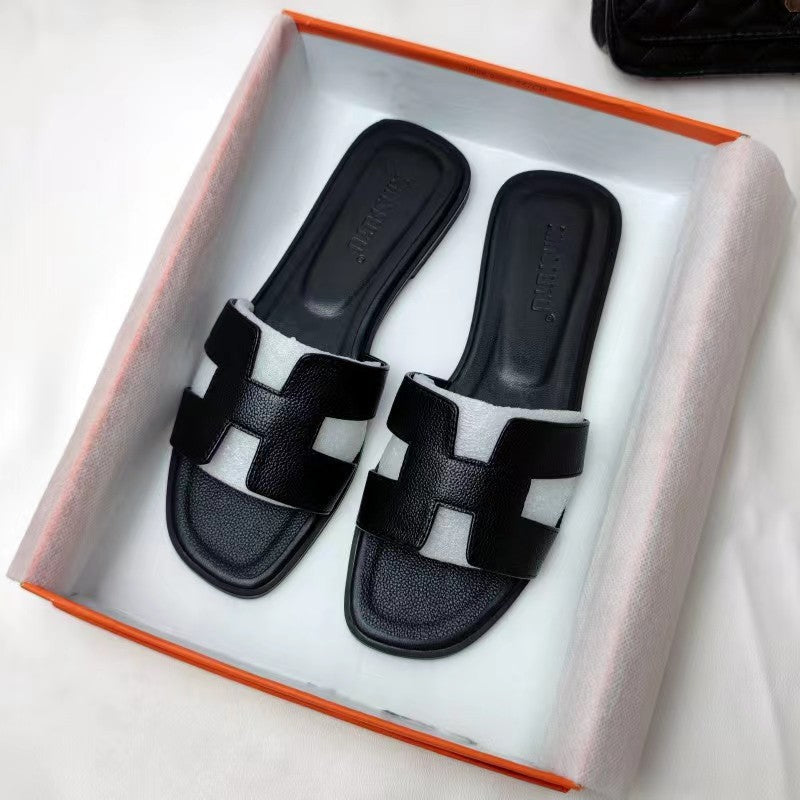 GR | Luxurious Flat Women's Slippers