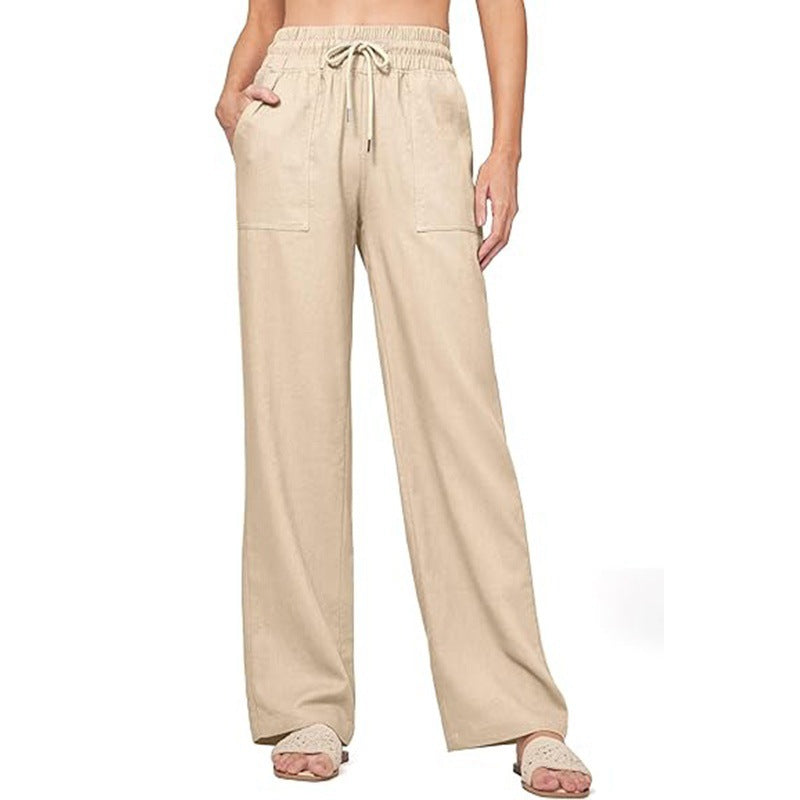 Damen Bequeme Weite Sommerhose GR
