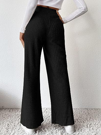 GR | Lockere gestrickte lange Hose