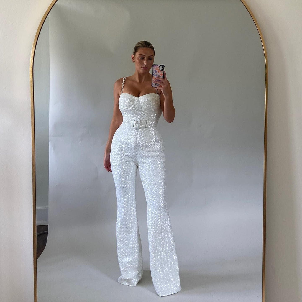 GR | Glittering Sequin Jumpsuit for Women