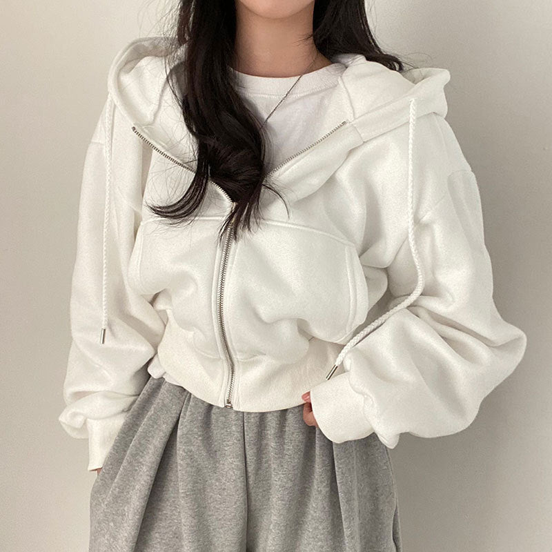 Damen Kapuzenpullover mit oversized Schnitt und praktischen Taschen GR