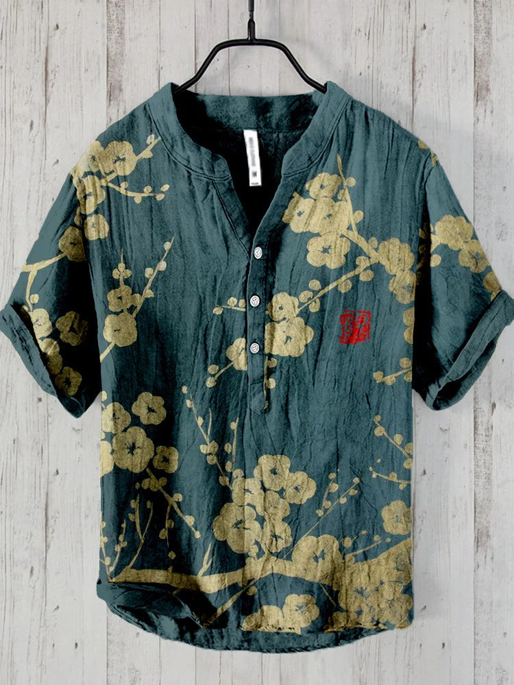 GR | Japanese shirt made of linen blend