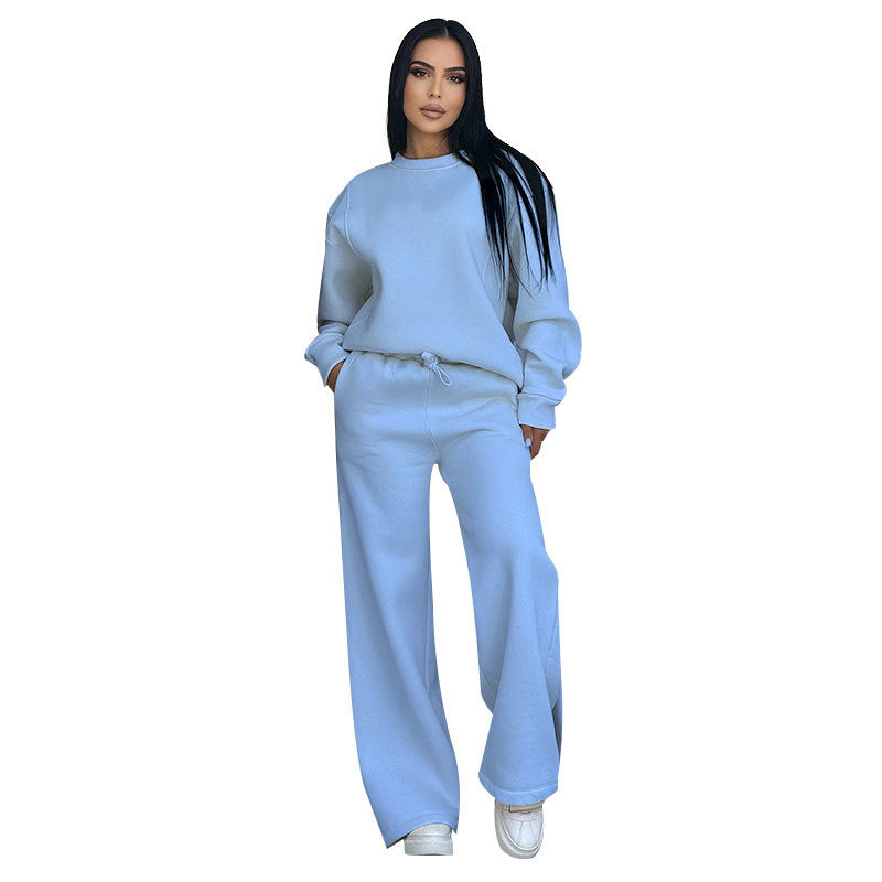 Damen Sport-Fleece-Set mit hochwertigem Reißverschluss und praktischem Taschen GR