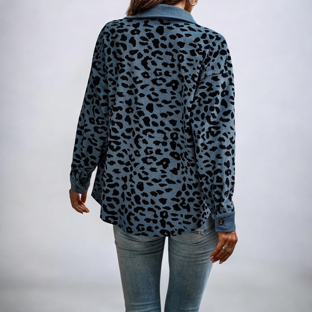 GR | Stylish leopard-print jacket