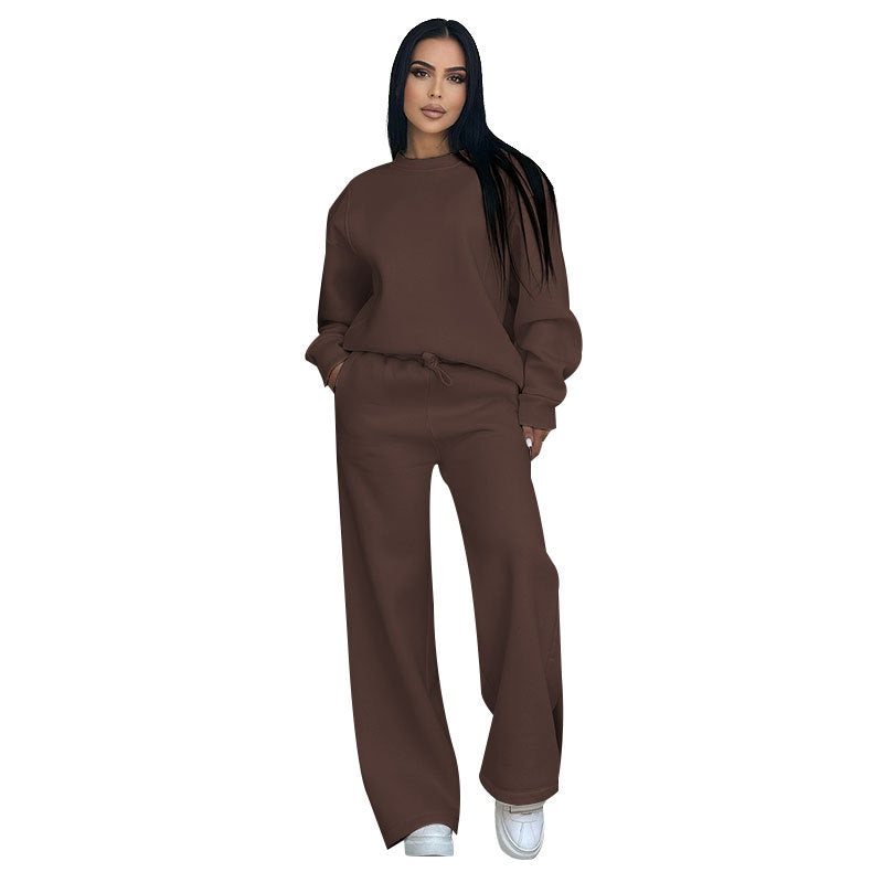 Damen Sport-Fleece-Set mit hochwertigem Reißverschluss und praktischem Taschen GR